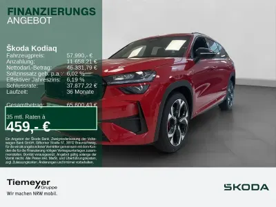 Neu Skoda Kodiaq RS 265 PS (194 kW) 2026 Rot SUV