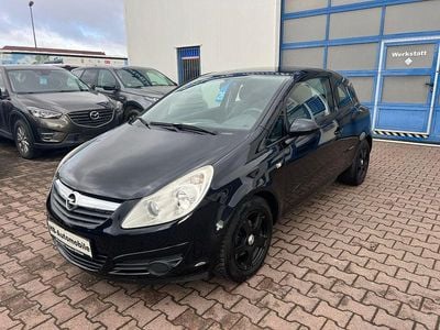 Gebraucht Opel Corsa Edition 90 PS (66 kW) 2008 Schwarz Kleinwagen