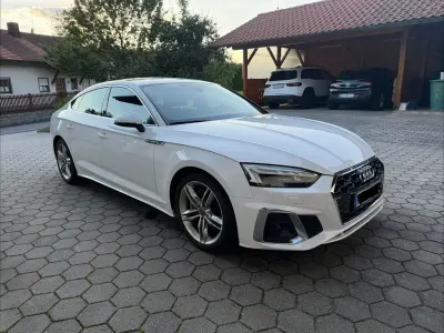 Gebraucht Audi A5 Sportback S-Line 265 PS (194 kW) 2020 Weiß Kleinwagen