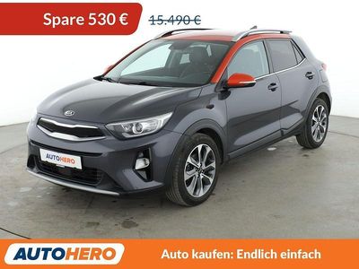Grau Gebraucht 2018 Kia Stonic Spirit SUV | 14.960 € (Etwas zu teuer)