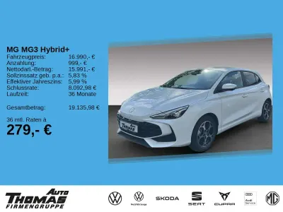 Gebraucht MG MG3 Luxury 194 PS (142 kW) 2024 Weiß Kleinwagen