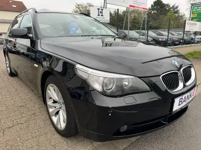 Usata BMW 525 Sport Line 177 CV (130 kW) 2006 Nero Station wagon