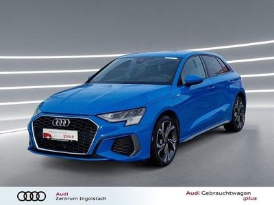 Blau Gebraucht 2022 Audi A3 S-Line Limousine | 24.980 € (Guter Preis)