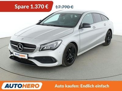 Gebraucht Mercedes CLA180 Shooting Brake AMG line 122 PS (89 kW) 2018 Grau Kombi