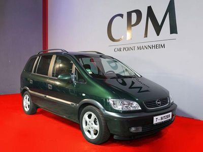 Gebraucht Opel Zafira Selection 147 PS (108 kW) 2001 Grün Van / Kleinbus