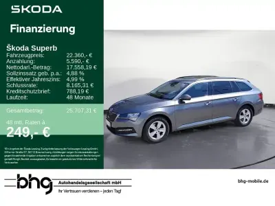 Gebraucht Skoda Superb Ambition 150 PS (110 kW) 2023 Grau Limousine