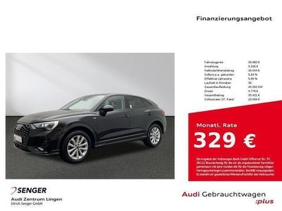 Gebraucht Audi Q3 Sportback S-Line 200 PS (147 kW) 2022 Mythosschwarz metallic SUV