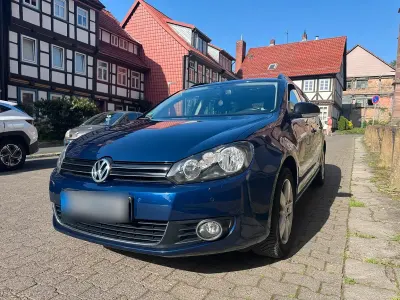 Gebraucht VW Golf VII Edition 86 PS (63 kW) 2012 Blau Kombi