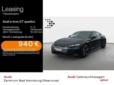 Gebraucht Audi e-tron GT quattro Sport 350 kW (476 PS) 2023 Mythosschwarz metallic Limousine
