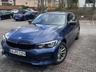 Usata BMW 318 150 CV (110 kW) 2021 Blu Station wagon