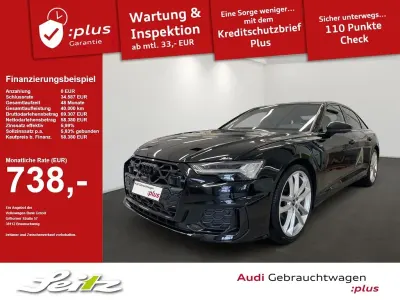 Gebraucht Audi A6 S-Line 204 PS (150 kW) 2024 Schwarz Limousine