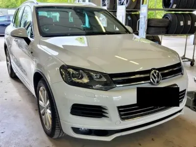 Brugt VW Touareg R-line Plus 340 HK (250 kW) 2014 Hvid SUV