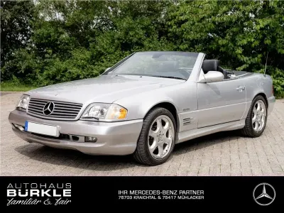 Gebraucht Mercedes SL600 394 PS (289 kW) 2002 Silber Cabrio