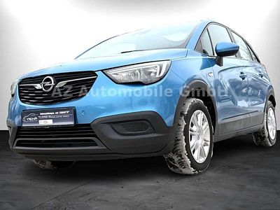 Gebraucht Opel Crossland X 110 PS (80 kW) 2018 Arktisblau/true blue SUV