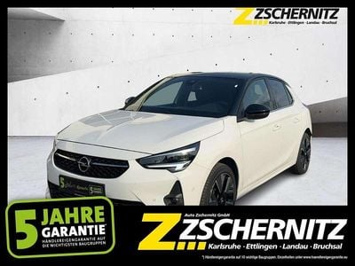 Gebraucht Opel Corsa-e GS Line 100 kW (136 PS) 2022 Jade weiss/arktis weiss Kleinwagen