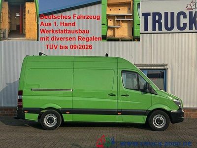 Gebraucht Mercedes Sprinter 163 PS (119 kW) 2018 Grün Van