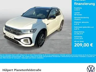 Begagnad VW T-Roc R-line 110 HK (80 kW) 2023 Vit SUV