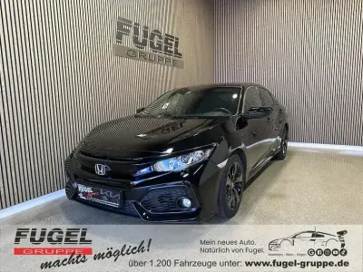 Brugt Honda Civic Elegance 120 HK (88 kW) 2019 Sort Sedan