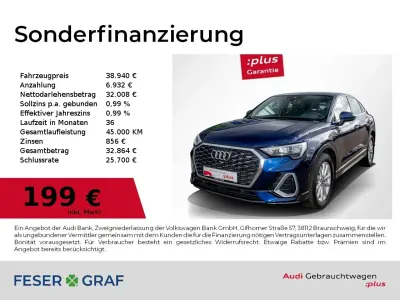 Gebraucht Audi Q3 Sportback S-Line 150 PS (110 kW) 2025 Navarrablau metallic SUV