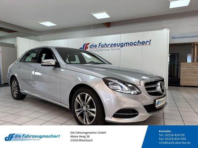 Usata Mercedes E200 Avantgarde 184 CV (135 kW) 2015 Argento Berlina