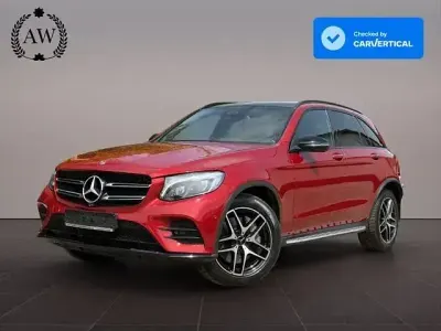 Używany Mercedes GLC350 AMG 258 KM (189 kW) 2018 Czerwony SUV