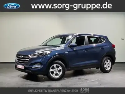 Begagnad Hyundai Tucson Classic 132 HK (97 kW) 2017 Blå SUV
