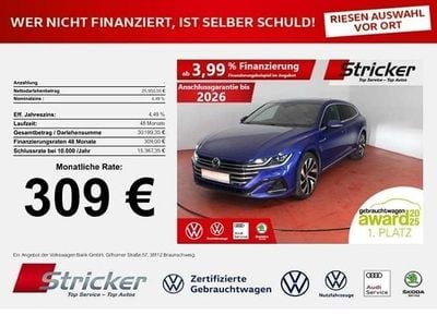 Gebraucht VW Arteon R-line 218 PS (160 kW) 2021 Kombi
