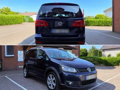 Gebraucht VW Touran Cross 170 PS (125 kW) 2011 Blau Van / Kleinbus