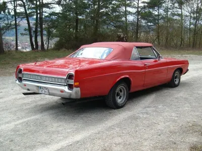 Gebraucht Ford Galaxie Convertible 200 PS (147 kW) 1968 Rot Cabrio