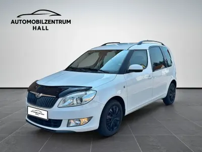 Gebraucht Skoda Roomster Plus Edition 86 PS (63 kW) 2013 Weiß Van / Kleinbus