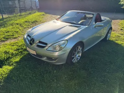 Gebraucht Mercedes SLK350 272 PS (200 kW) 2005 Silber Cabrio