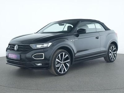Gebraucht VW T-Roc Cabriolet R-line 150 PS (110 kW) 2021 Deep black Cabrio