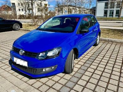 Gebraucht VW Polo Trendline 60 PS (44 kW) 2012 Blau Kleinwagen