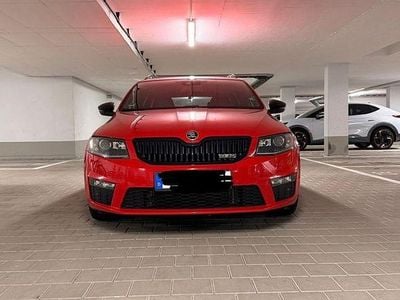 Usata Skoda Octavia RS 184 CV (135 kW) 2016 Rosso Utilitaria