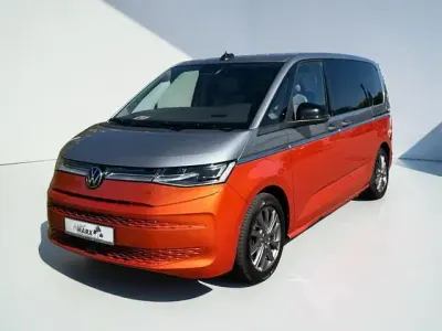 Usata VW Multivan Style 218 CV (160 kW) 2021 Arancione Monovolume