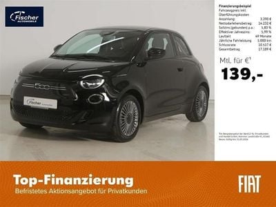 Gebraucht Fiat 500e Icon 86 kW (118 PS) 2022 Schwarz Limousine