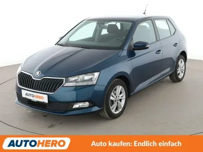 Gebraucht Skoda Fabia Ambition 95 PS (69 kW) 2020 Blau Kleinwagen