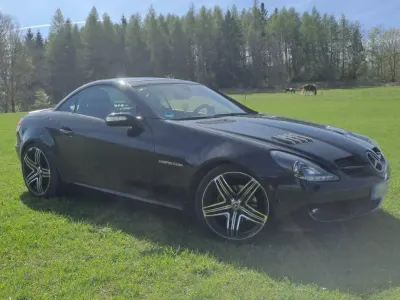 Gebraucht Mercedes SLK200 163 PS (119 kW) 2006 Schwarz Cabrio