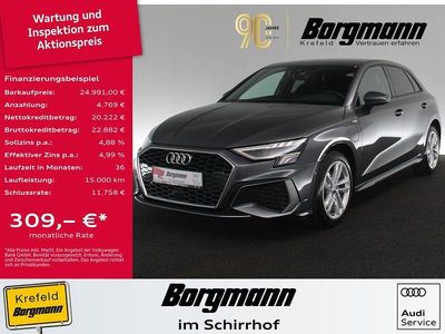Gebraucht Audi A3 S-Line 204 PS (150 kW) 2022 Grau Limousine