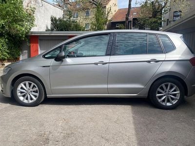Gebraucht VW Golf Sportsvan LOUNGE 110 PS (80 kW) 2015 Silber Van / Kleinbus
