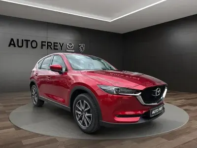 Gebraucht Mazda CX-5 Sports-Line 184 PS (135 kW) 2018 Magmarot metallic SUV