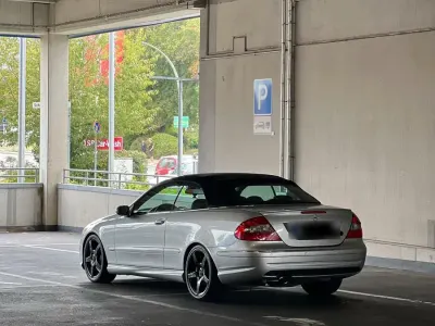 Brugt Mercedes CLK200 AMG 163 HK (119 kW) 2007 Sølv Cabriolet