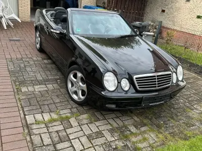 Brugt Mercedes CLK200 Edition 163 HK (119 kW) 2003 Sort Cabriolet