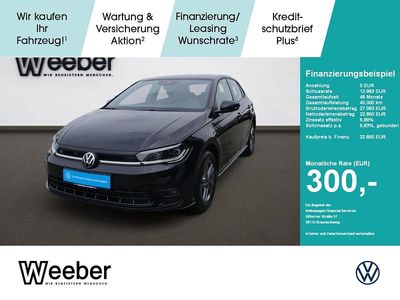 Second-hand VW Polo R-line 95 CP (69 kW) 2024 Negru Hatchback