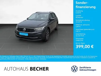 Gebraucht VW Tiguan Life 150 PS (110 kW) 2020 Grau SUV
