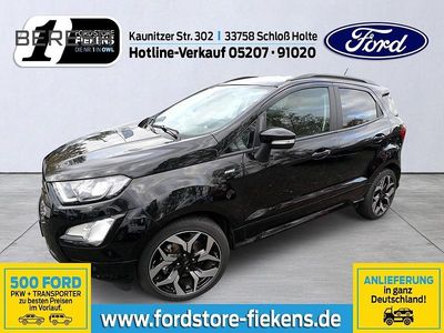 Brugt Ford Ecosport ST-Line 140 HK (102 kW) 2022 Sort SUV