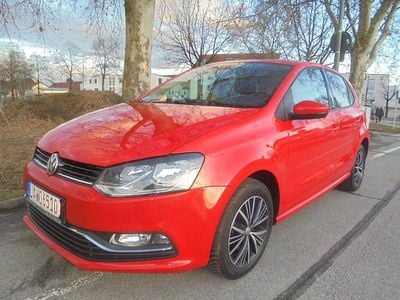 Gebraucht VW Polo Allstar 75 PS (55 kW) 2017 Rot Kleinwagen