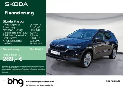 Gebraucht Skoda Karoq Selection 150 PS (110 kW) 2025 Schwarz SUV
