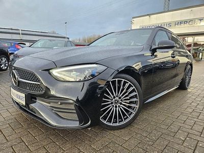 Gebraucht Mercedes C300 AMG line 258 PS (189 kW) 2022 Obsidianschwarz Kombi