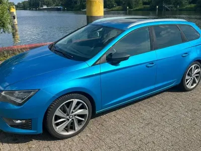 Gebraucht Seat Leon ST 184 PS (135 kW) 2014 Blau Kombi